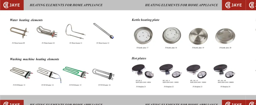 Factory Supplied Water and Air Tubular / Silicone Heating Element Hot Plate for Domestic Industrial Application