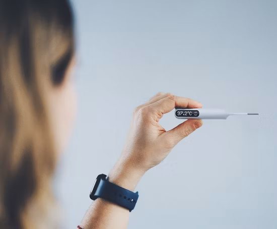 OEM Custom Factory Infrarot berührungsloses medizinisches digitales Stirn-Babythermometer ISO